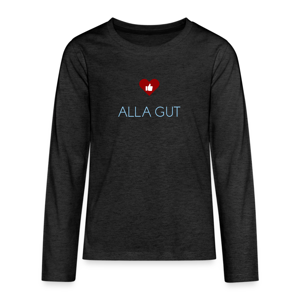 TEENAGER PREMIUM LANGARM SHIRT - ALLA GUT DARK - Anthrazit