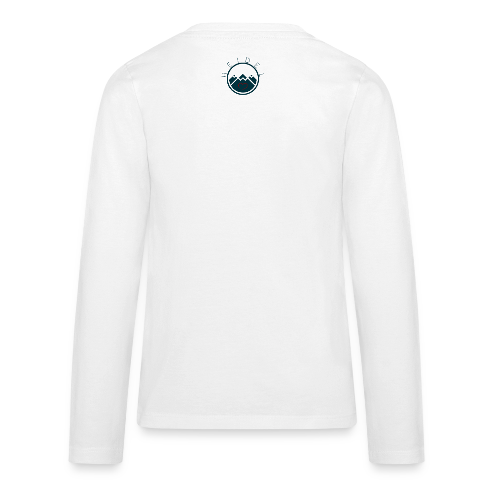 TEENAGER PREMIUM LANGARM SHIRT - ALLA GUT TRANSPARENT - Weiß