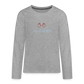TEENAGER PREMIUM LANGARM SHIRT - ALLA HOPP DARK - Grau meliert