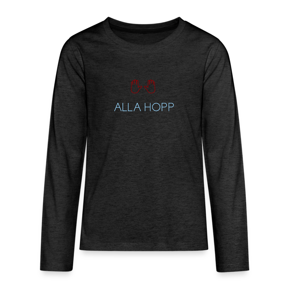 TEENAGER PREMIUM LANGARM SHIRT - ALLA HOPP DARK - Anthrazit