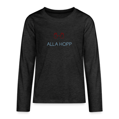 TEENAGER PREMIUM LANGARM SHIRT - ALLA HOPP DARK - Anthrazit