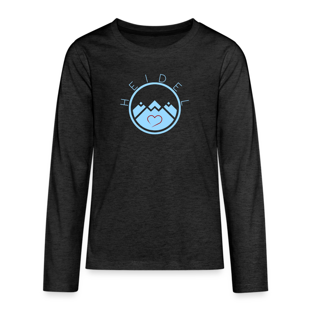 TEENAGER PREMIUM LANGARM-SHIRT - HEIDELSTORE DARK - Anthrazit