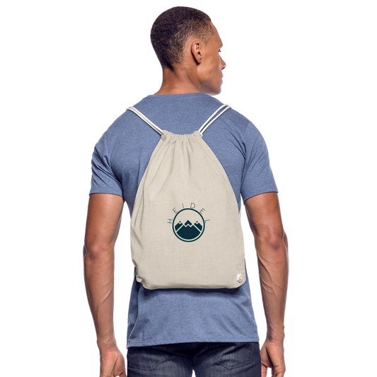 TURNBEUTEL - HEIDELSTORE TRANSPARENT - Natur