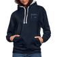 UNISEX HOODIE  - HEIDELBERG SINCE DARK - Navy/Grau meliert