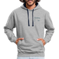 UNISEX HOODIE  - HEIDELBERG SINCE TRANSPARENT - Grau meliert/Navy
