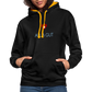 UNISEX HOODIE - ALLA GUT DARK - Schwarz/Gold