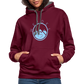 UNISEX HOODIE - HEIDELSTORE DARK - Weinrot/Anthrazit