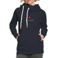 UNISEX HOODIE SCHALKRAGEN - ALLA GUT DARK - Navy