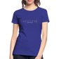 DAMEN ORGANIC SHIRT - ALTE BRÜCKE DAHÄM DARK - Königsblau