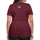 DAMEN SHIRT - ALTE BRÜCKE DAHÄM DARK - Bordeauxrot meliert