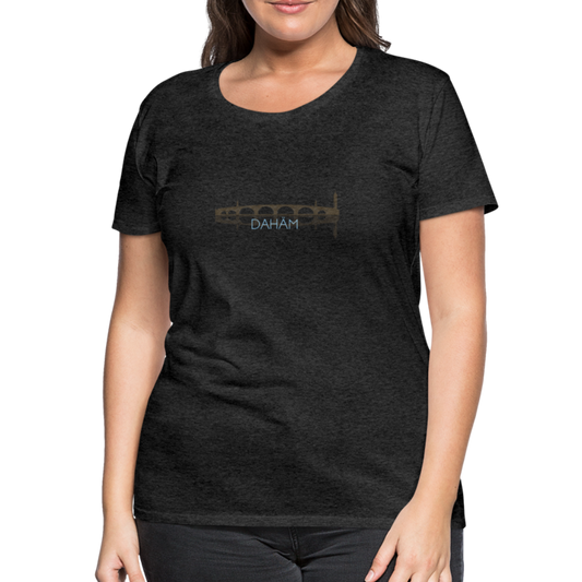 DAMEN SHIRT - ALTE BRÜCKE DAHÄM DARK - Anthrazit