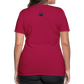 DAMEN SHIRT - ALTE BRÜCKE HEIDELBERG TRANSPARENT - dunkles Pink