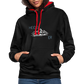 UNISEX HOODIE - HEIDEL(BERG)ER DARK - Schwarz/Rot