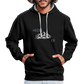 UNISEX HOODIE - HEIDEL(BERG)ER DARK - Schwarz/Grau meliert