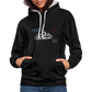 UNISEX HOODIE - HEIDEL(BERG)ER MIT HERZ DARK - Schwarz/Grau meliert