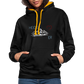 UNISEX HOODIE - HEIDEL(BERG)ER MIT HERZ DARK - Schwarz/Gold