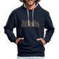 UNISEX HOODIE - HEIDELBERGER SCHLOSS DARK - Navy/Grau meliert