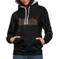 UNISEX HOODIE - HEIDELBERGER SCHLOSS DARK - Schwarz/Grau meliert