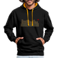 UNISEX HOODIE - HEIDELBERGER SCHLOSS DARK - Schwarz/Gold