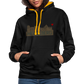 UNISEX HOODIE - HEIDELBERGER SCHLOSS DARK - Schwarz/Gold
