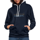 UNISEX HOODIE  - ALTE BRÜCKE HEIDELBERG DARK - Navy/Grau meliert