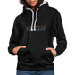 UNISEX HOODIE  - ALTE BRÜCKE HEIDELBERG DARK - Schwarz/Grau meliert