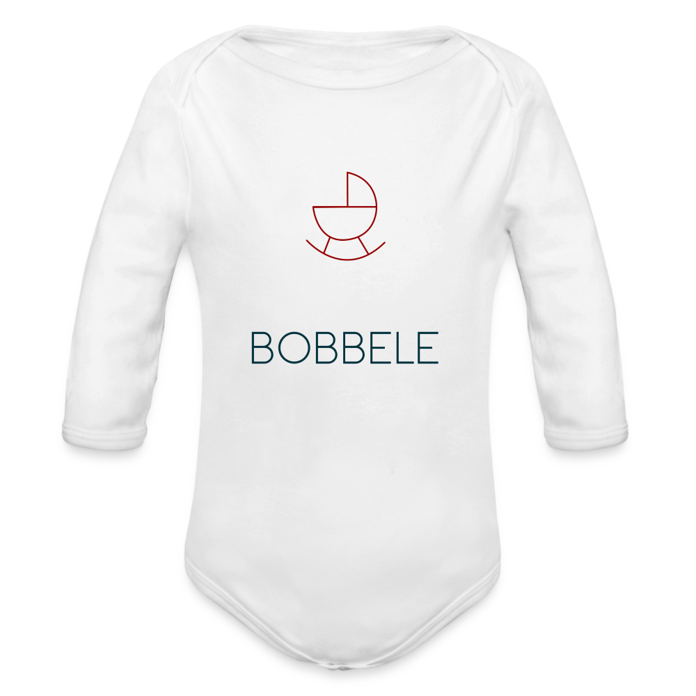 BABY ORGANIC BODY - BOBBELE TRANSPARENT - Weiß