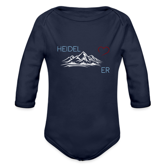 BABY ORGANIC BODY - HEIDEL(BERG)ER DARK - Dunkelnavy