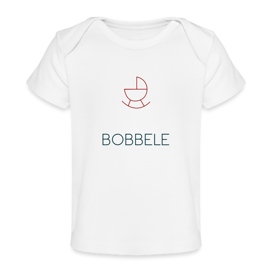 BABY ORGANIC SHIRT - BOBBELE TRANSPARENT - Weiß