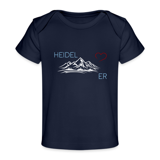 BABY ORGANIC SHIRT - HEIDEL(BERG)ER DARK - Dunkelnavy