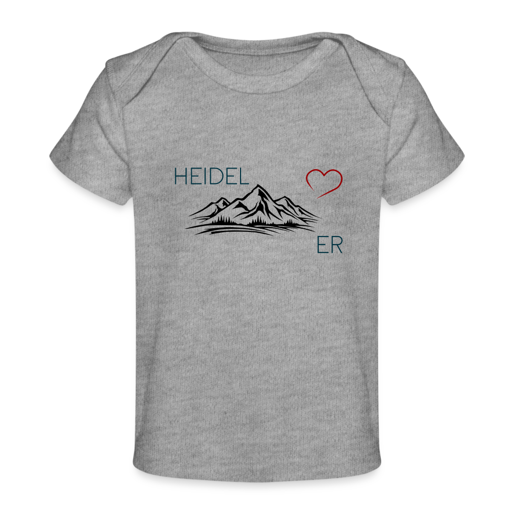 BABY ORGANIC SHIRT- HEIDEL(BERG)ER TRANSPARENT - Grau meliert