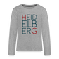 TEENAGER PREMIUM LANGARM-SHIRT - HEIDELBERG TRANSPARENT - Grau meliert