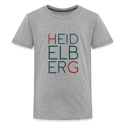 TEENAGER PREMIUM SHIRT - HEIDELBERG TRANSPARENT - Grau meliert