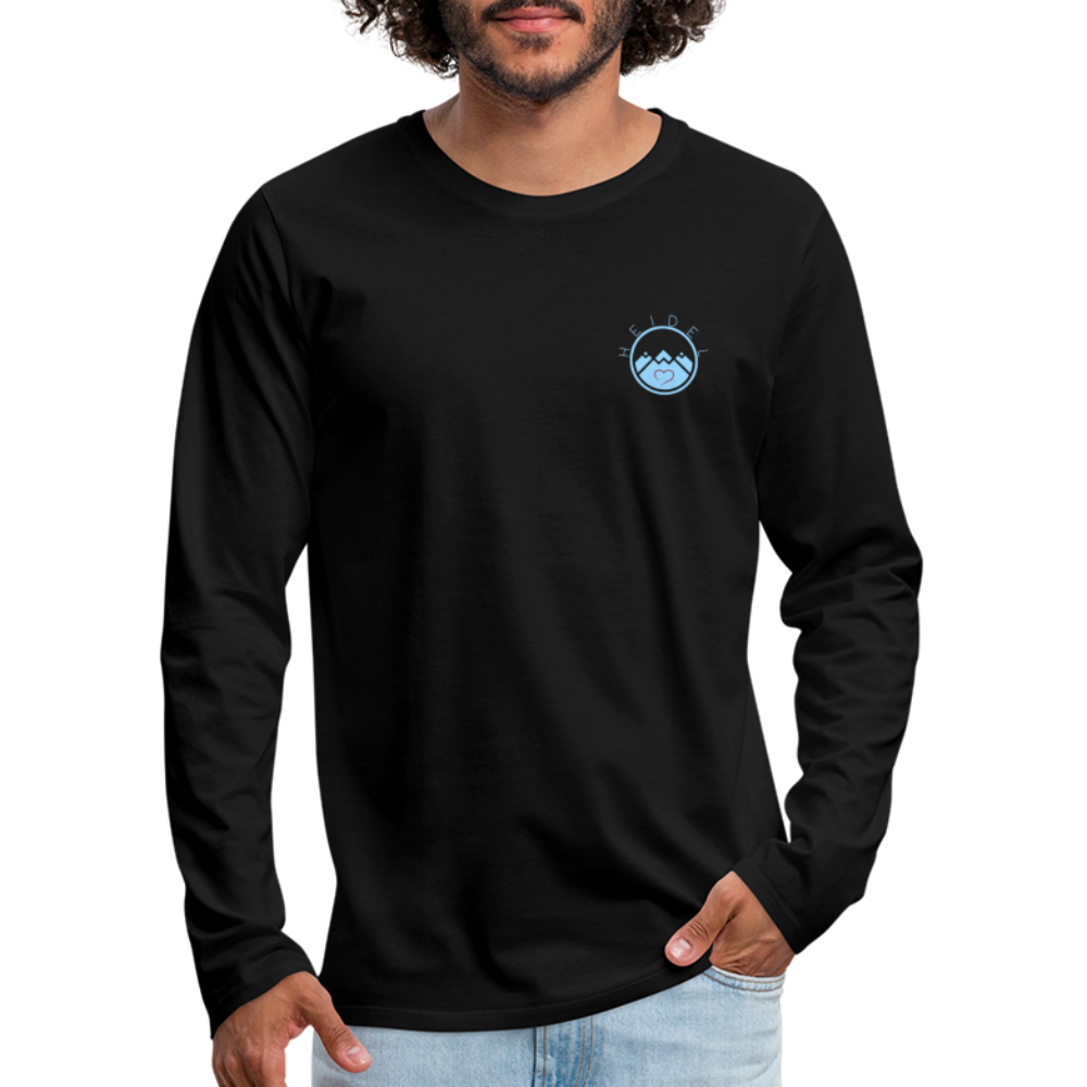 HERREN LANGARM-SHIRT - IN NEINE UFF DA ZEIL RUGBY DARK - Schwarz