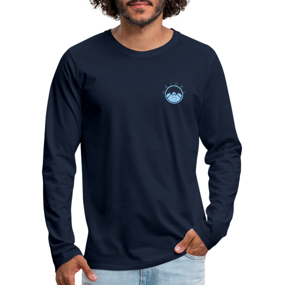 HERREN LANGARM-SHIRT - IN NEINE UFF DA ZEIL RUGBY DARK - Navy
