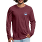 HERREN LANGARM-SHIRT - IN NEINE UFF DA ZEIL RUGBY DARK - Bordeauxrot meliert