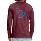 HERREN LANGARM-SHIRT - IN NEINE UFF DA ZEIL RUGBY DARK - Bordeauxrot meliert