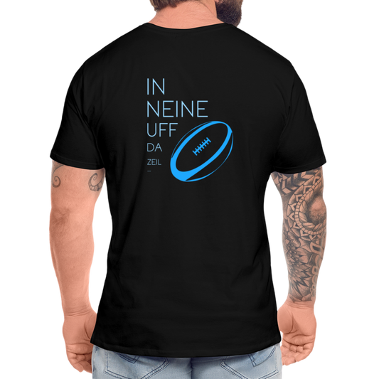 HERREN ORGANIC SHIRT - IN NEINE UFF DA ZEIL RUGBY DARK - Schwarz