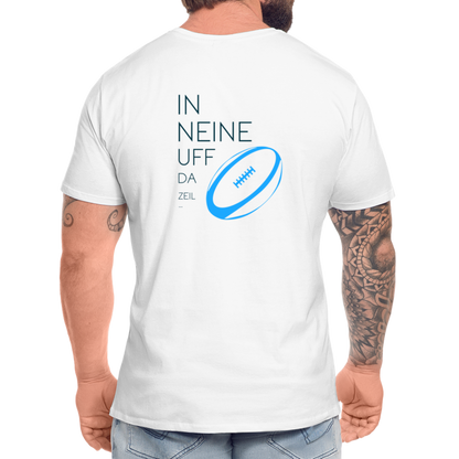 HERREN ORGANIC SHIRT - IN NEINE UFF DA ZEIL RUGBY TRANSPARENT - Weiß