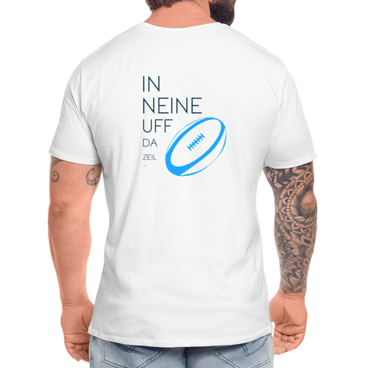 HERREN ORGANIC SHIRT - IN NEINE UFF DA ZEIL RUGBY TRANSPARENT - Weiß