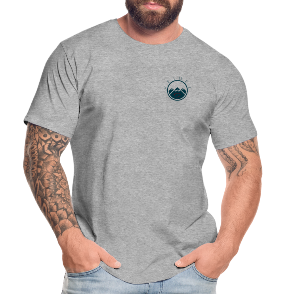 HERREN ORGANIC SHIRT - IN NEINE UFF DA ZEIL RUGBY TRANSPARENT - Grau meliert