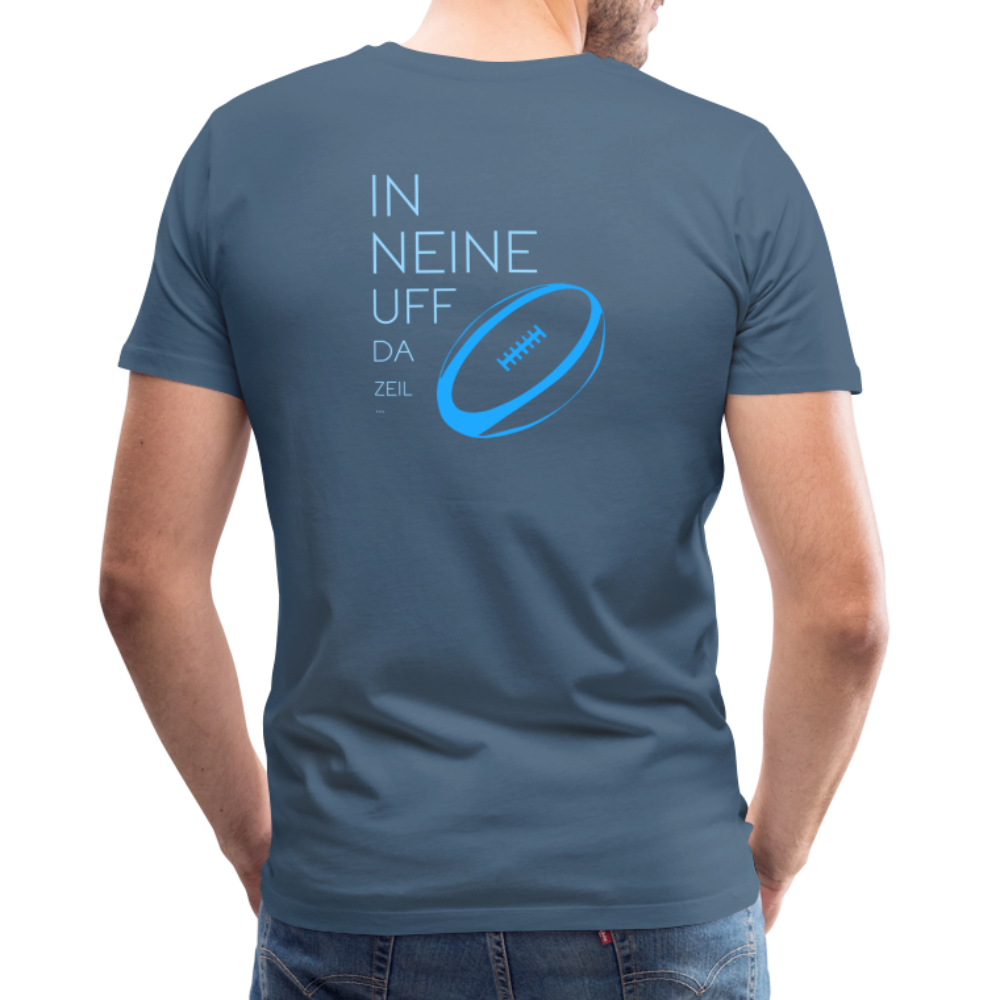 HERREN SHIRT - IN NEINE UFF DA ZEIL RUGBY DARK - Blaugrau