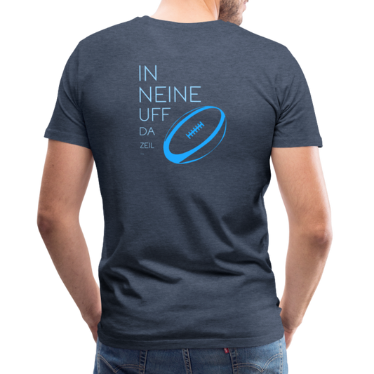 HERREN SHIRT - IN NEINE UFF DA ZEIL RUGBY DARK - Blau meliert